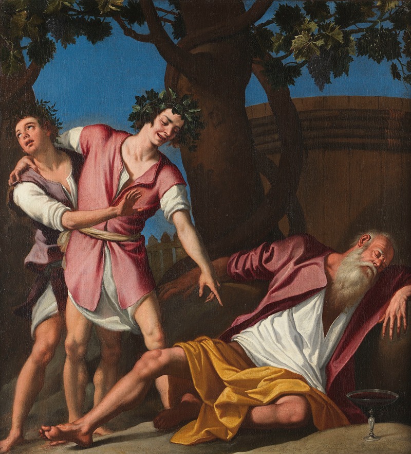 Jacopo da Empoli - The Drunkenness of Noah