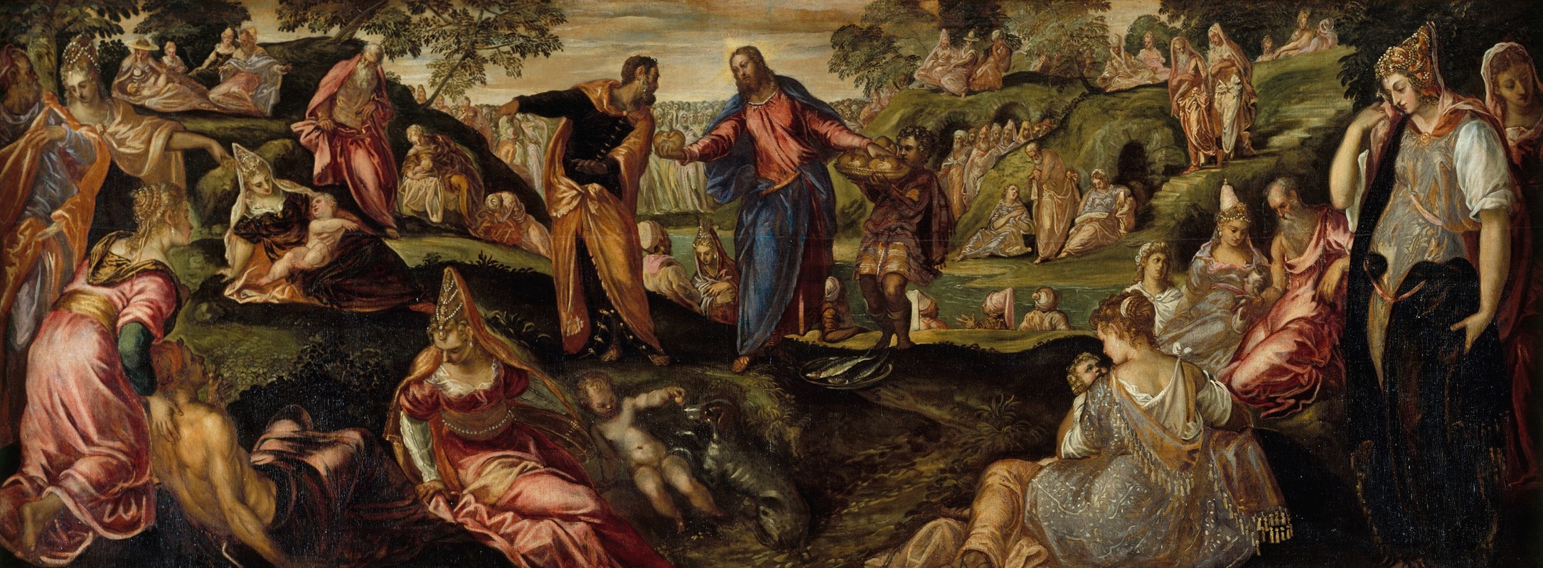 Jacopo Tintoretto - The Miracle of the Loaves and Fishes