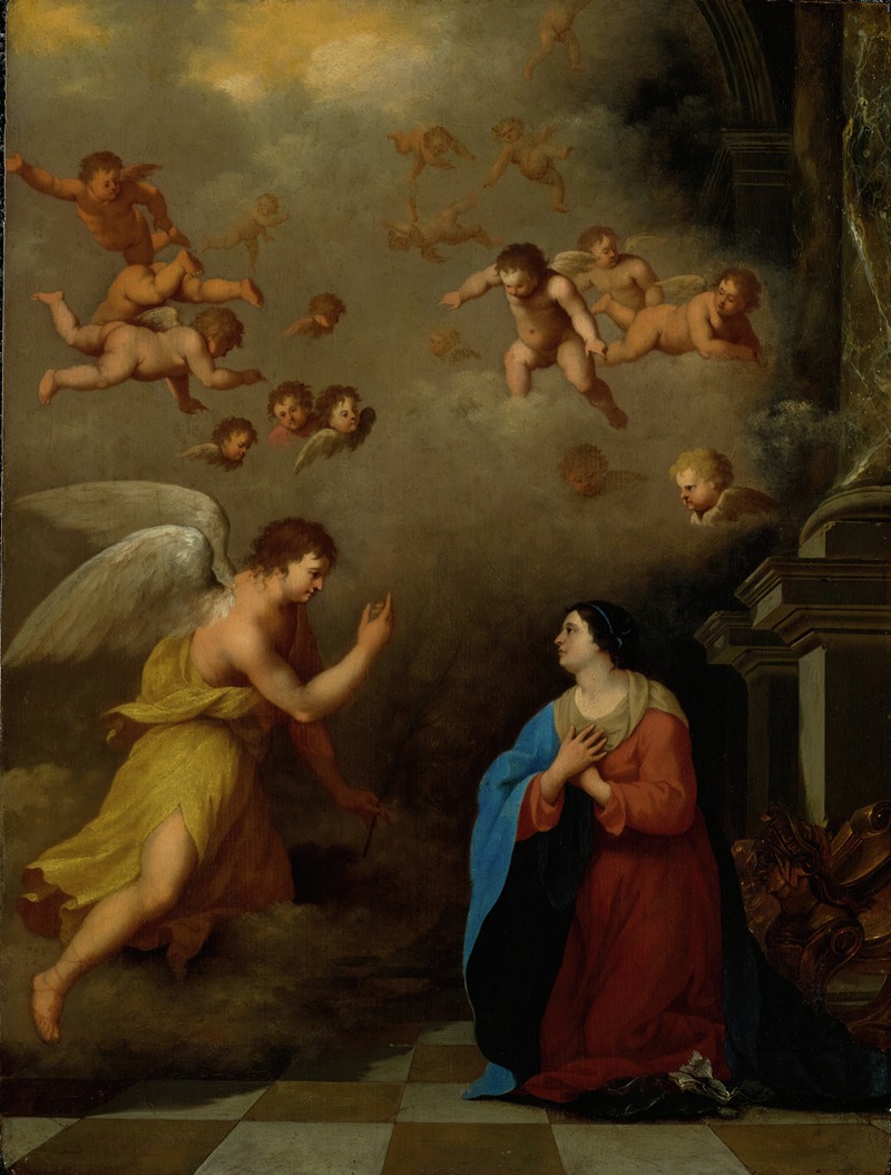 Johan Van Haensbergen - Annunciation of the Death of the Virgin