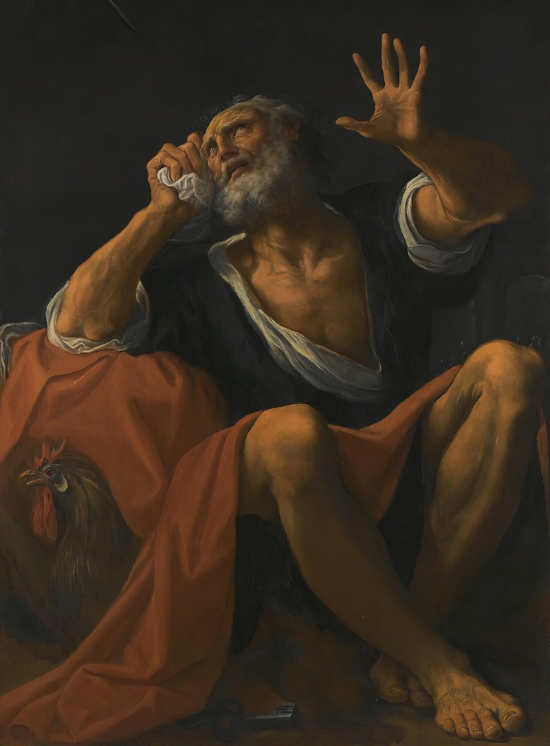 Ludovico Carracci - The Penitent Saint Peter