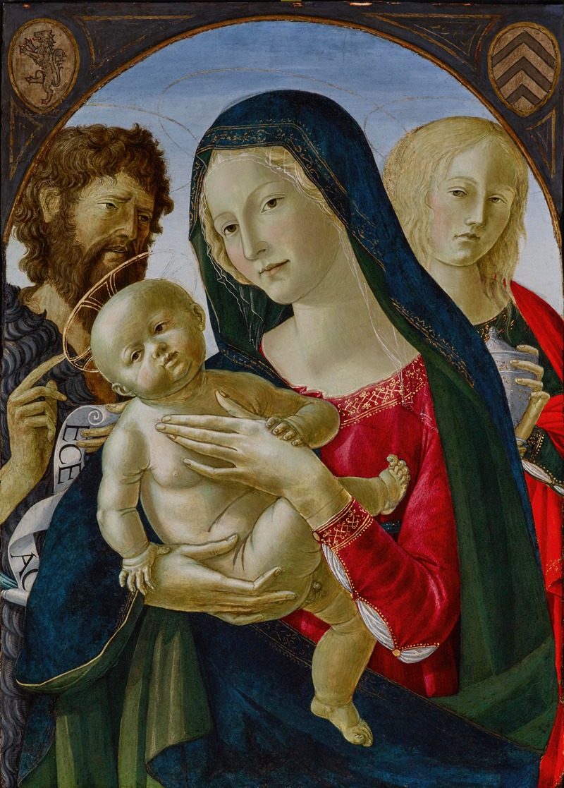 Neroccio di Bartolommeo de' Landi - Madonna and Child with St. John the Baptist and St. Mary Magdalene