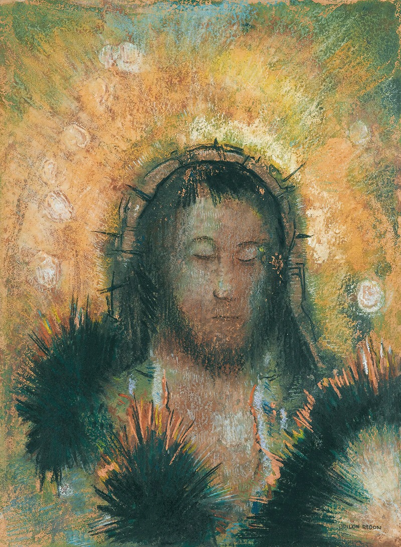 Odilon Redon - Tête De Christ