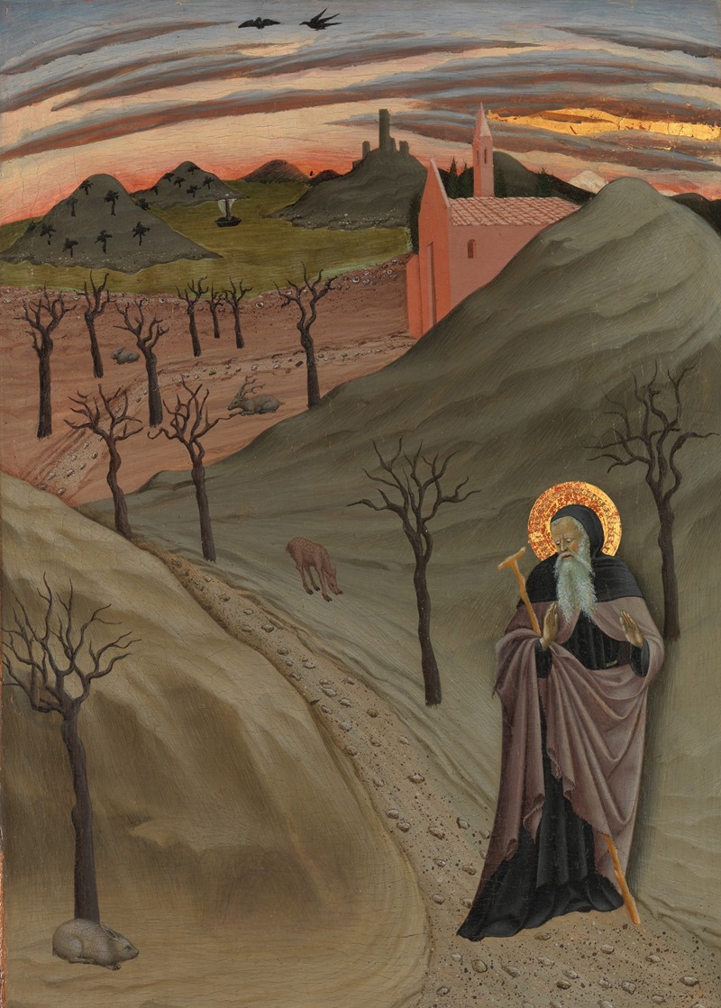 Osservanza Master - Saint Anthony the Abbot in the Wilderness