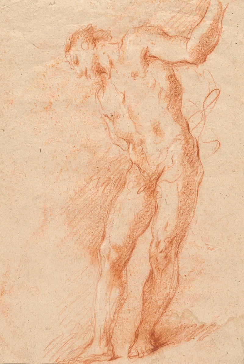 Giovanni Antonio Guardi - Male Nude