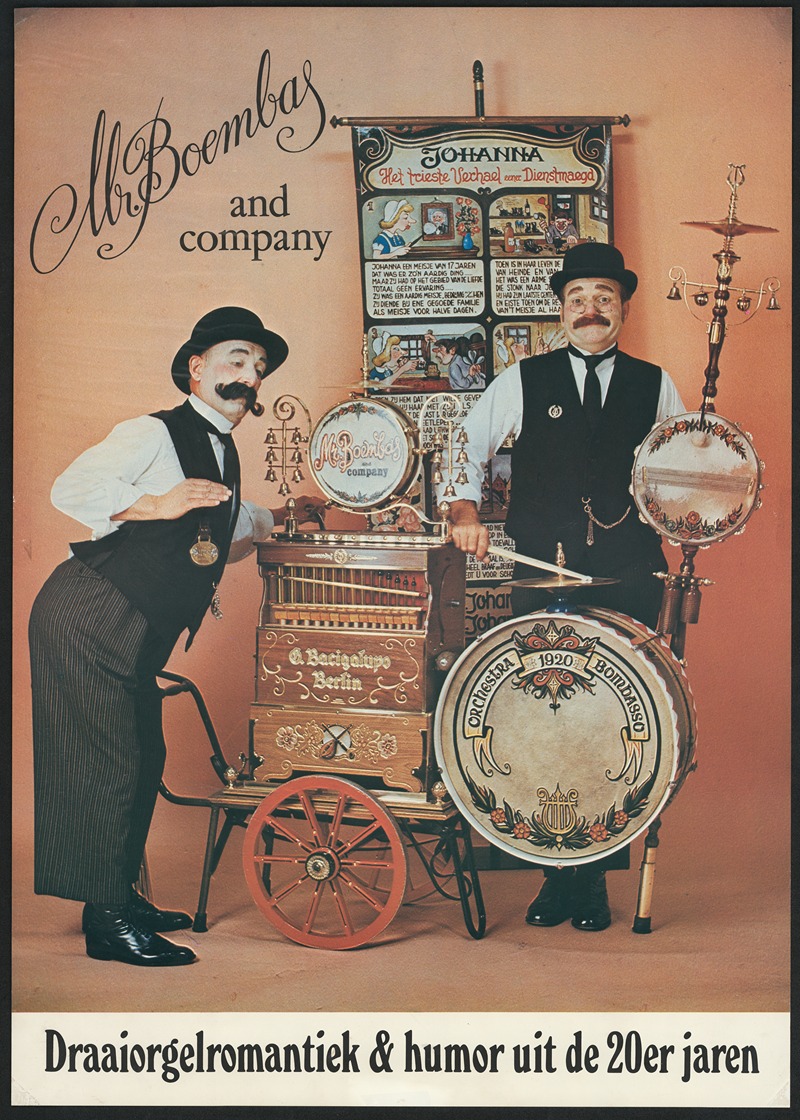 Anonymous - Mr. Boembas and company; draaiorgelmuziek & humor uit de 20er jaren