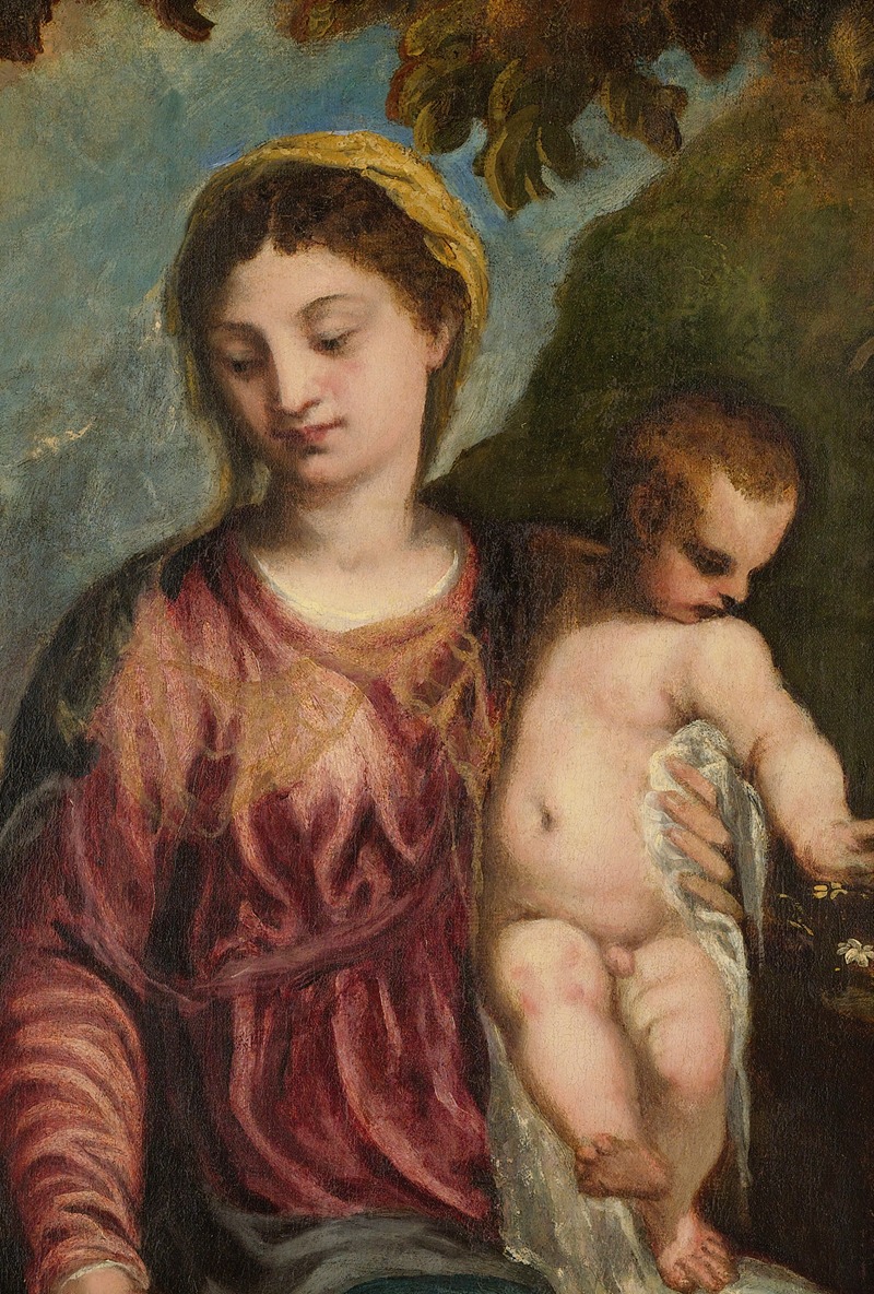 Andrea Schiavone - Madonna And Child