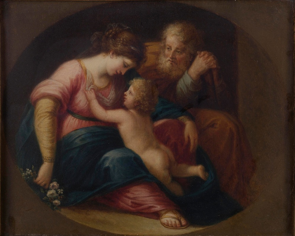 Follower of Angelica Kauffmann - Holy Family