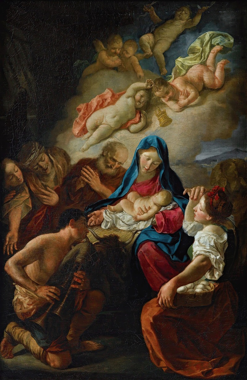 Gaspare Traversi - Adoration Of The Shepherds