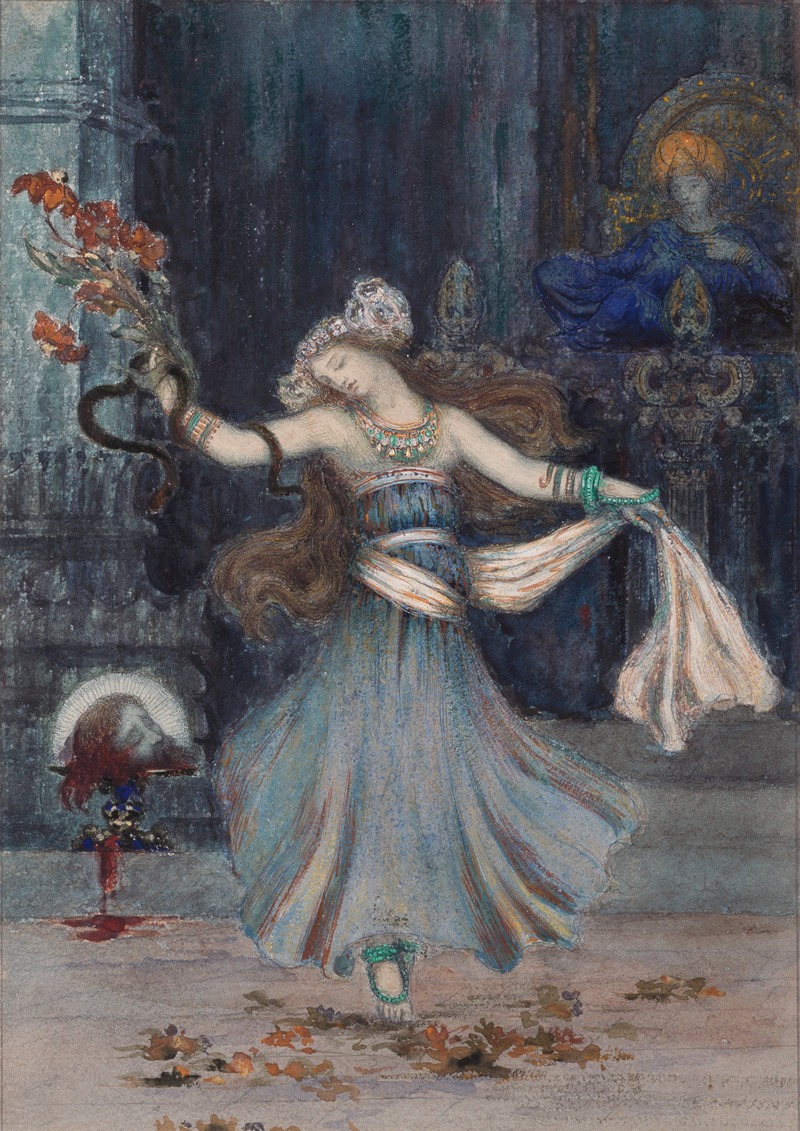 Gustave Moreau - Salomé Dancing Before the Head of St. John the Baptist