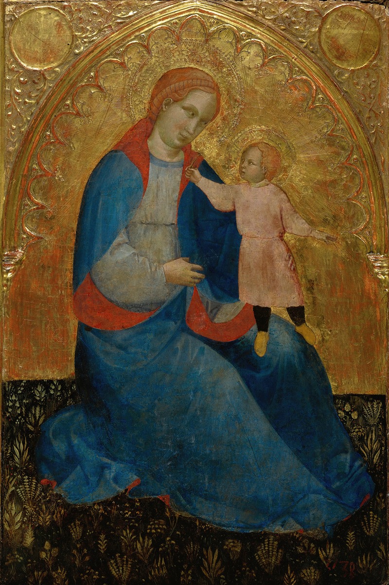 Jacobello del Fiore - The Madonna And Child (‘madonna Of Humility’)