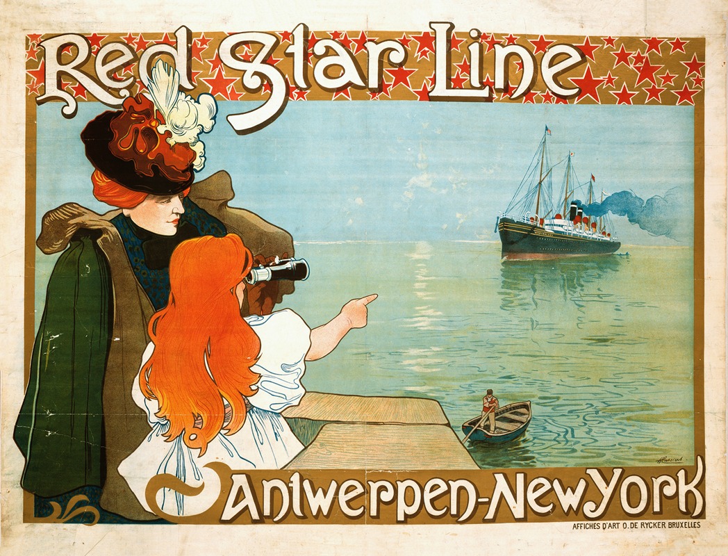 Anonymous - Red Star Line Antwerpen-New York