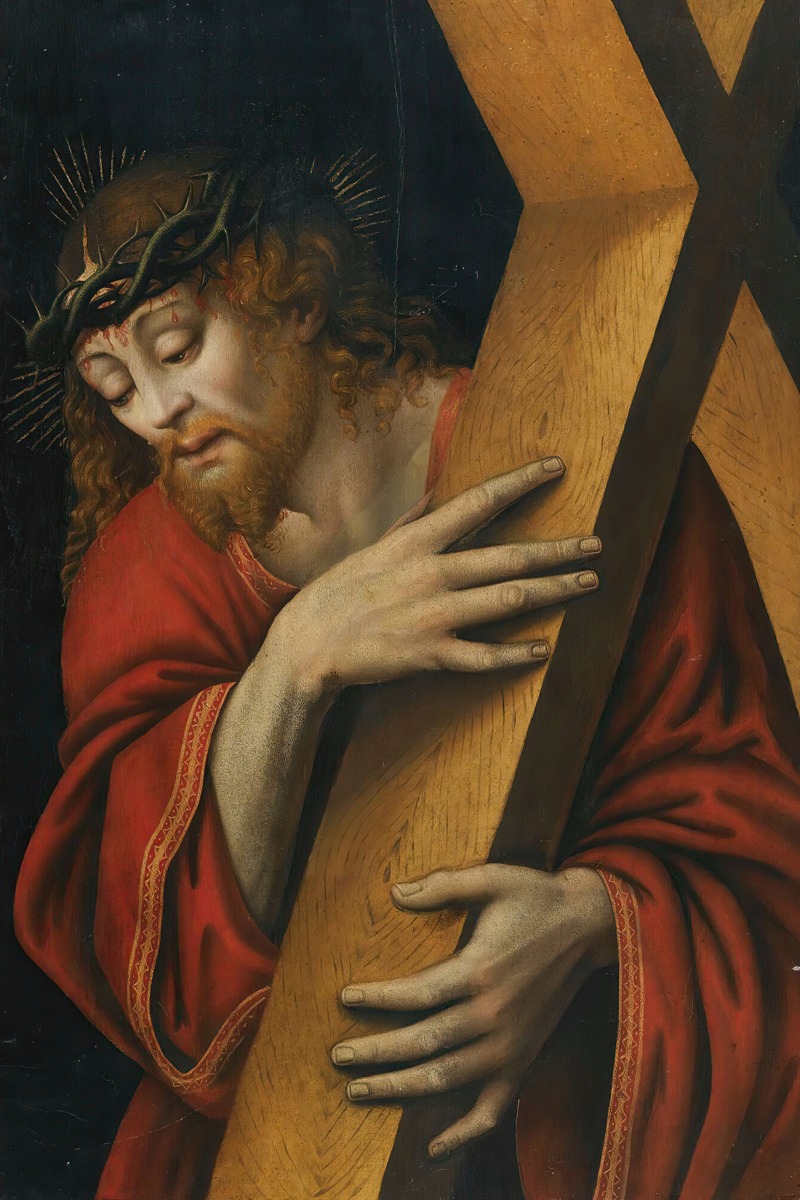 Lombard School - Christ Carrying The Cross