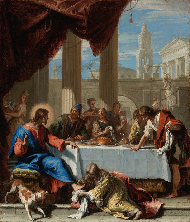 Sebastiano Ricci - Christ In The House Of Simon