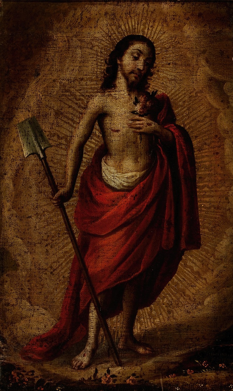Cristóbal De Villalpando - Portrait of Christ