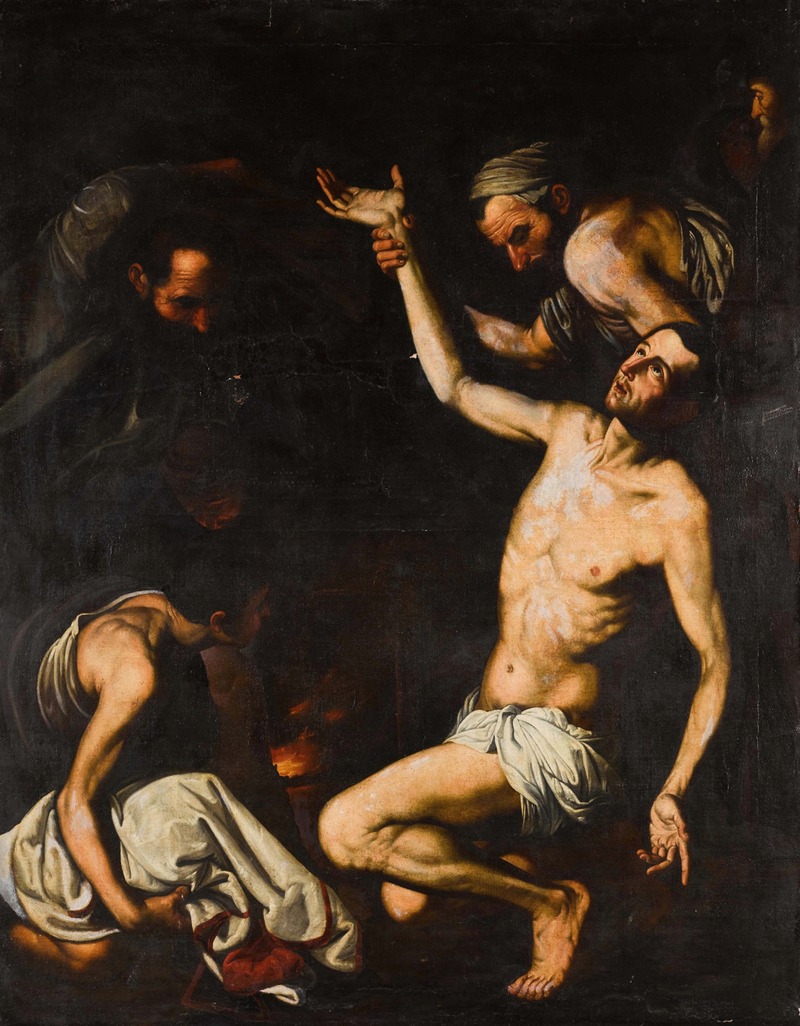 Follower of Jusepe de Ribera - The Martyrdom of Saint Lawrence