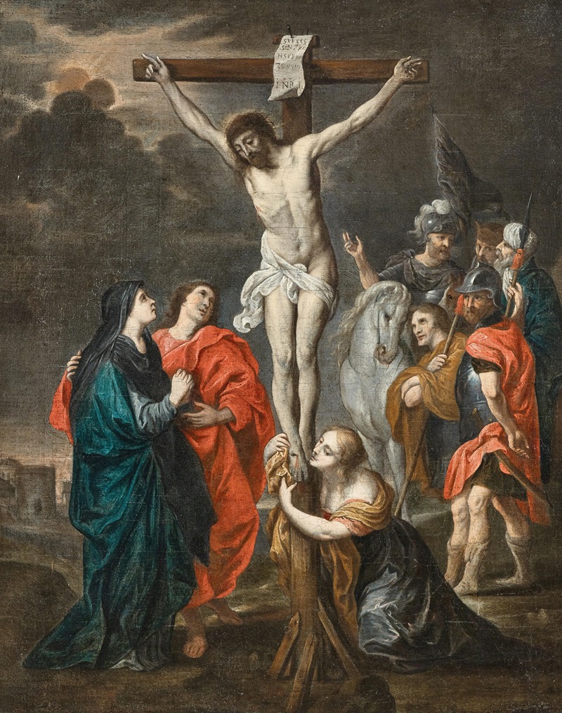 Follower of Peter Paul Rubens - The Crucifixion