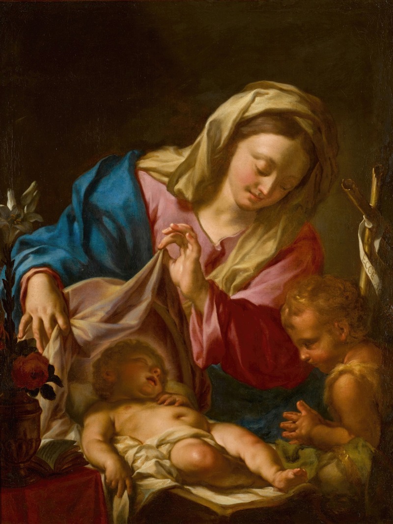Francesco Trevisani - The Virgin and Child with the Infant Saint John the Baptist