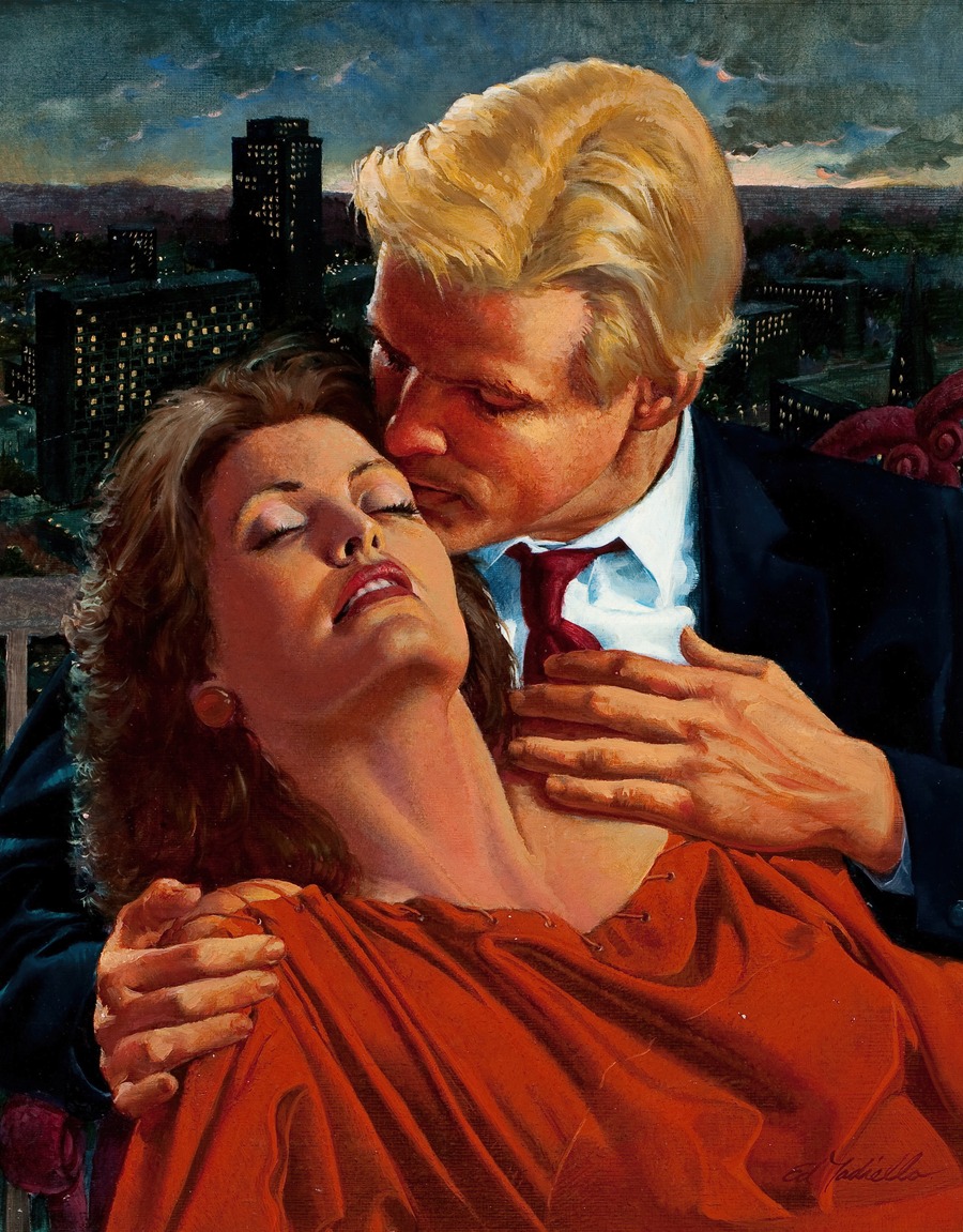 Ed Tadiello - Romance paperback cover