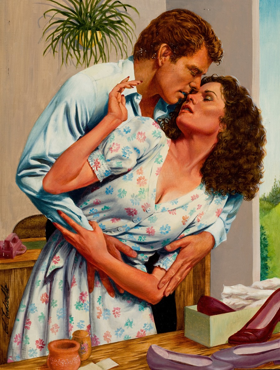 Ed Tadiello - Romance paperback cover