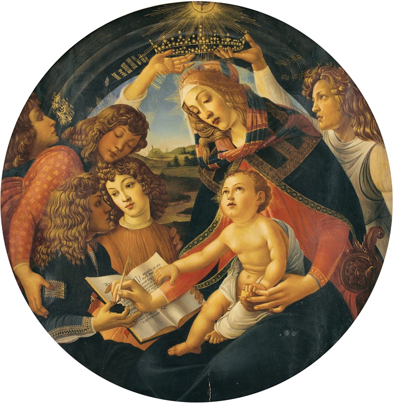 Follower Of Botticelli - Madonna of the Magnificat