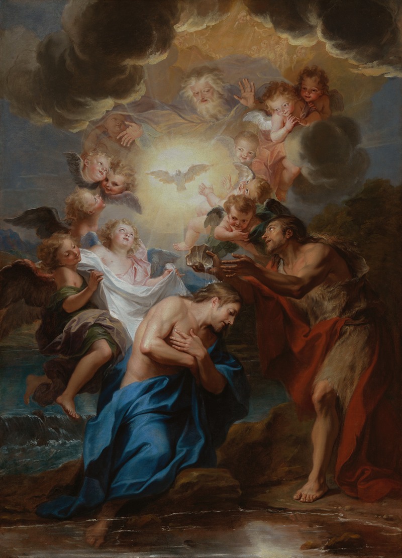 Antoine Coypel - The Baptism of Christ