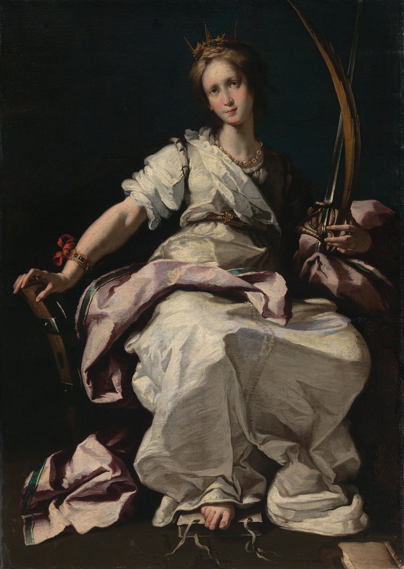 Bernardo Strozzi - Saint Catherine of Alexandria