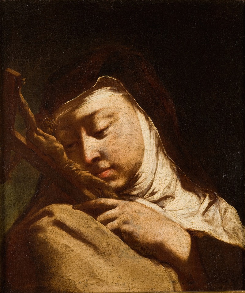 Domenico Maggiotto - Saint Teresa of Ávila Contemplating the Cross
