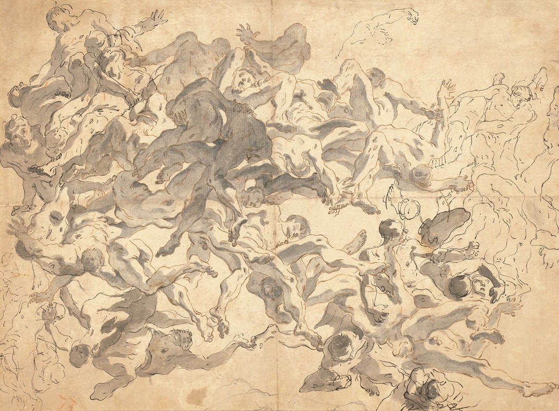 Giovanni Battista Tiepolo - The Fall of the Rebel Angels