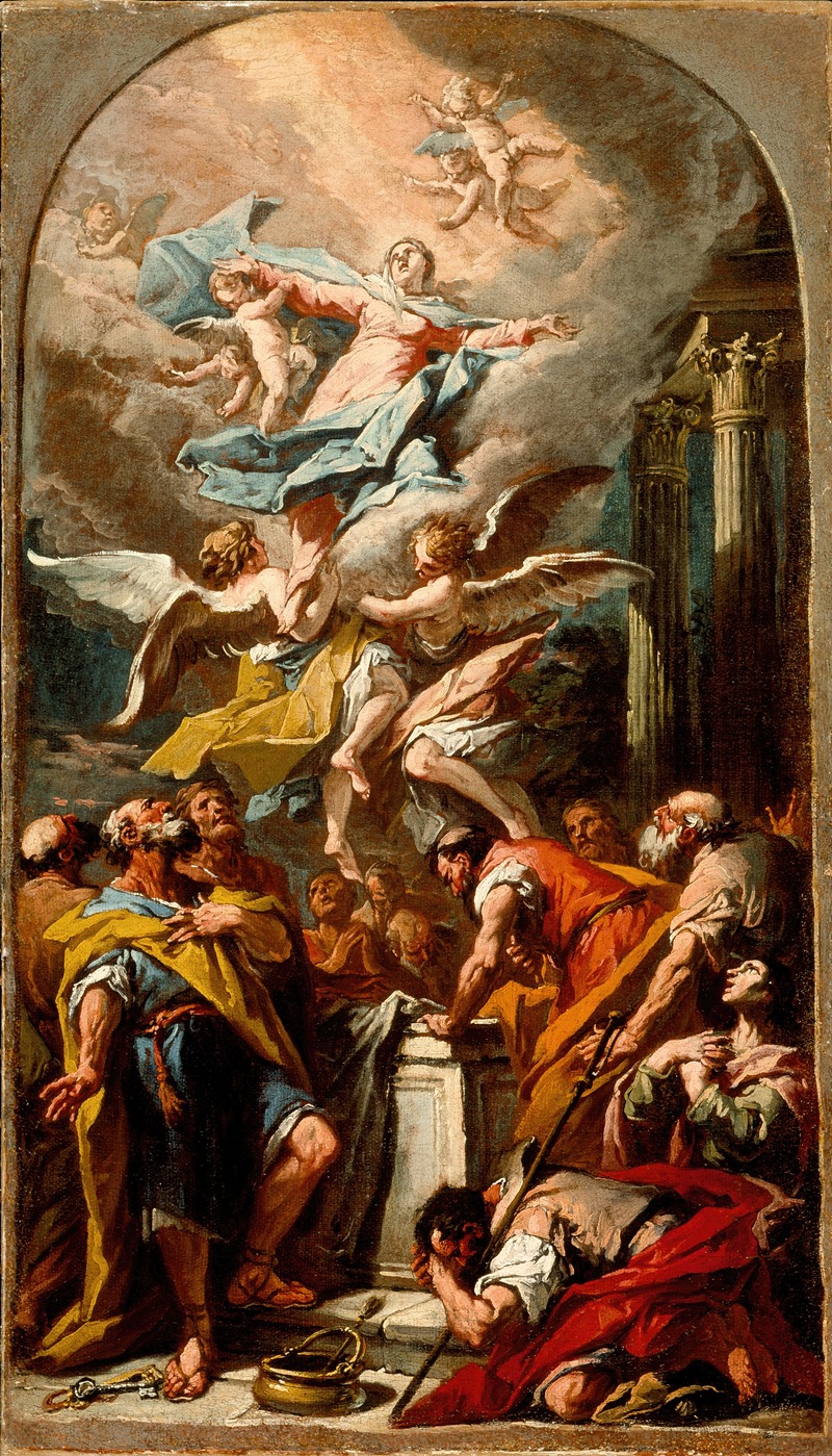 Gaspare Diziani - The Assumption of the Virgin