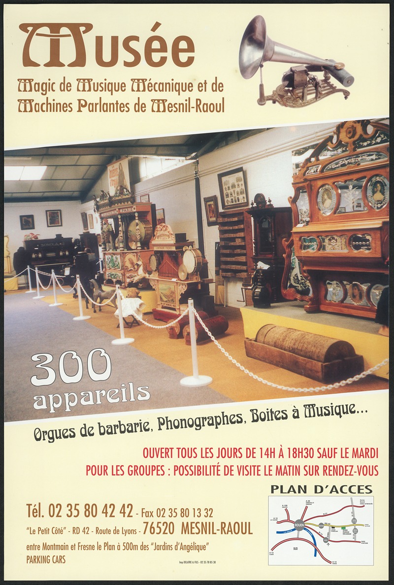 Delatre & Fils - Musée Magic Mécanique et de Machines Parlantes de Mesnil-Raoul