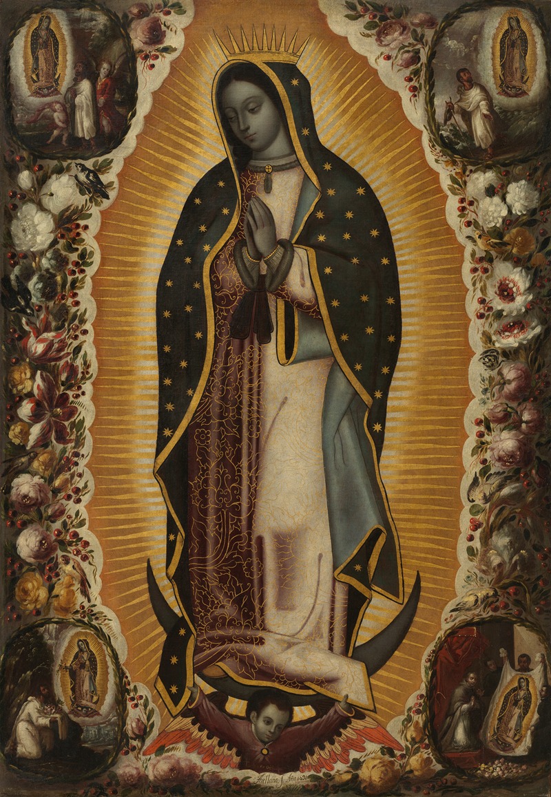 Manuel de Arellano - Virgin of Guadalupe (La Virgen de Guadalupe)