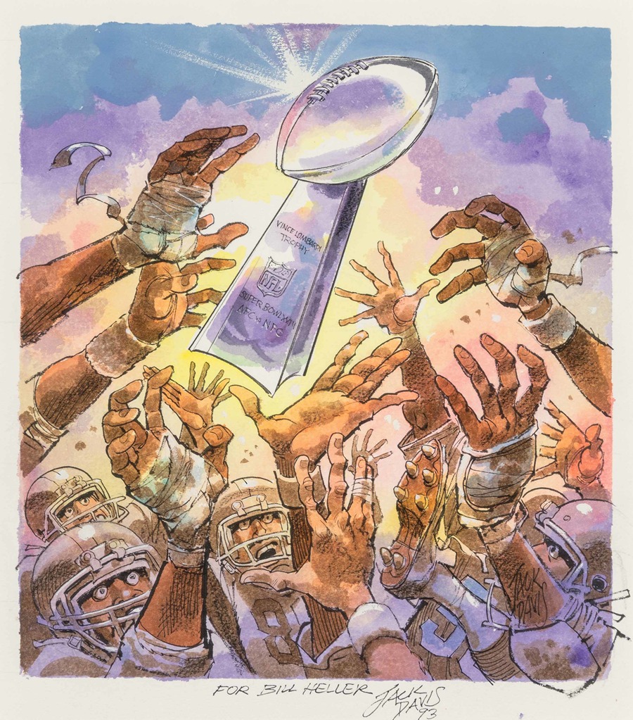 Jack Davis - Superbowl
