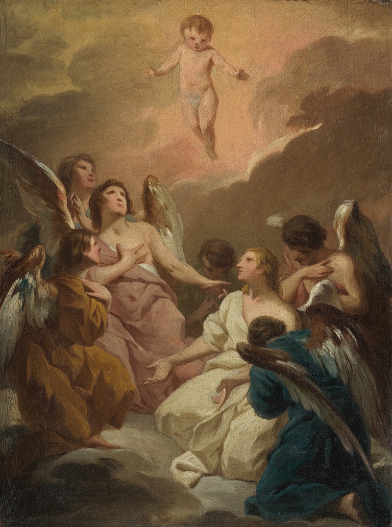Pierre Subleyras - Seven Angels Adoring the Christ Child