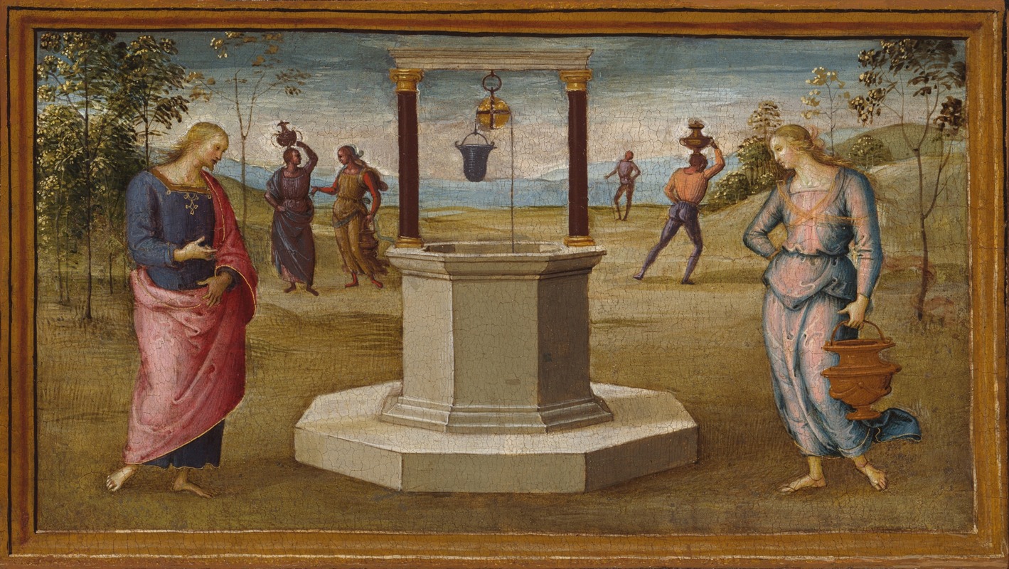Pietro Perugino - Christ and the Woman of Samaria