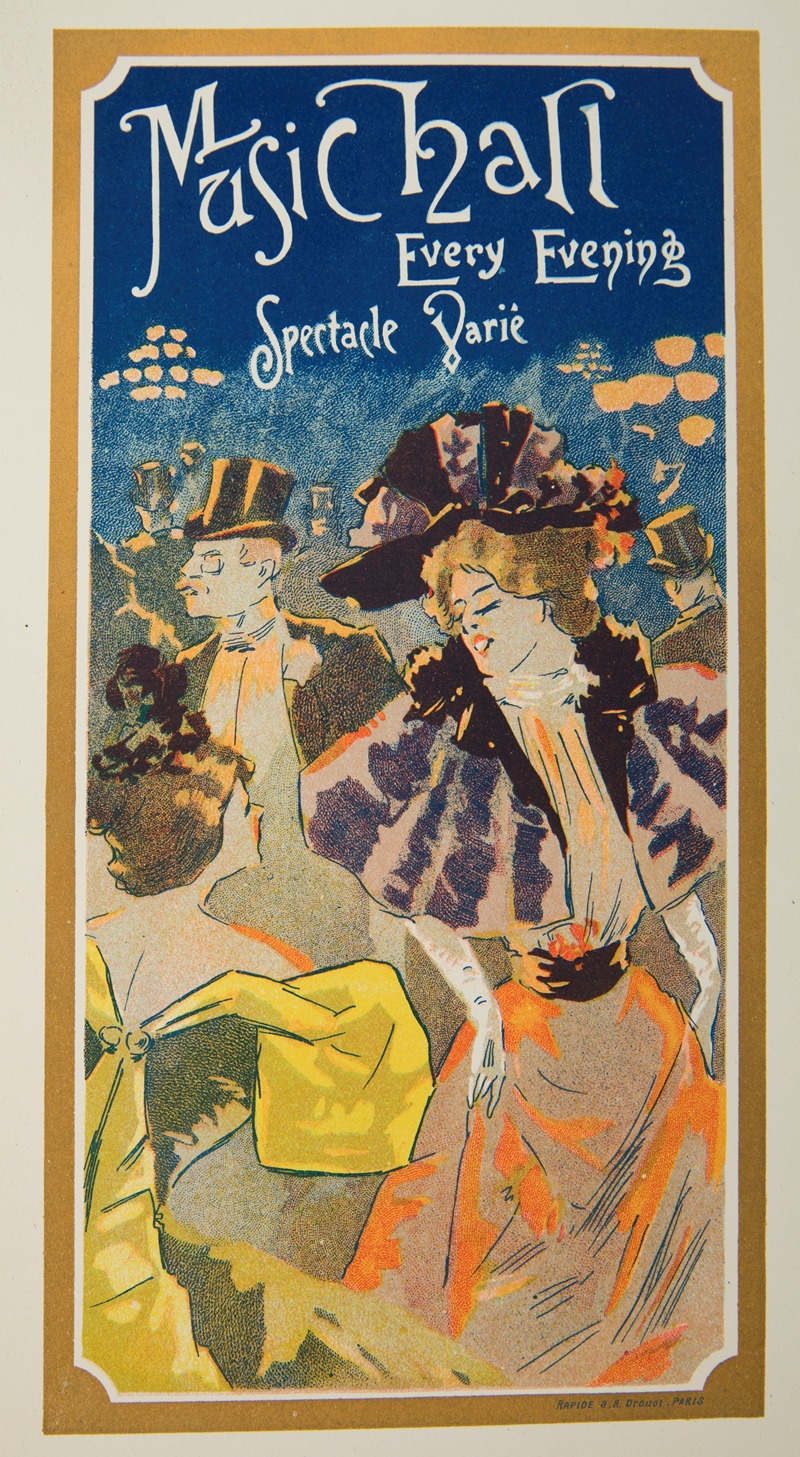 Ferdinand Misti-Mifliez - Music hall, Every Evening
