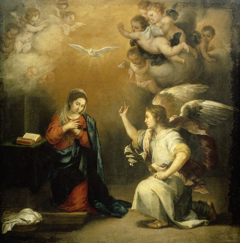 Bartolomé Estebán Murillo - Annunciation to the Virgin
