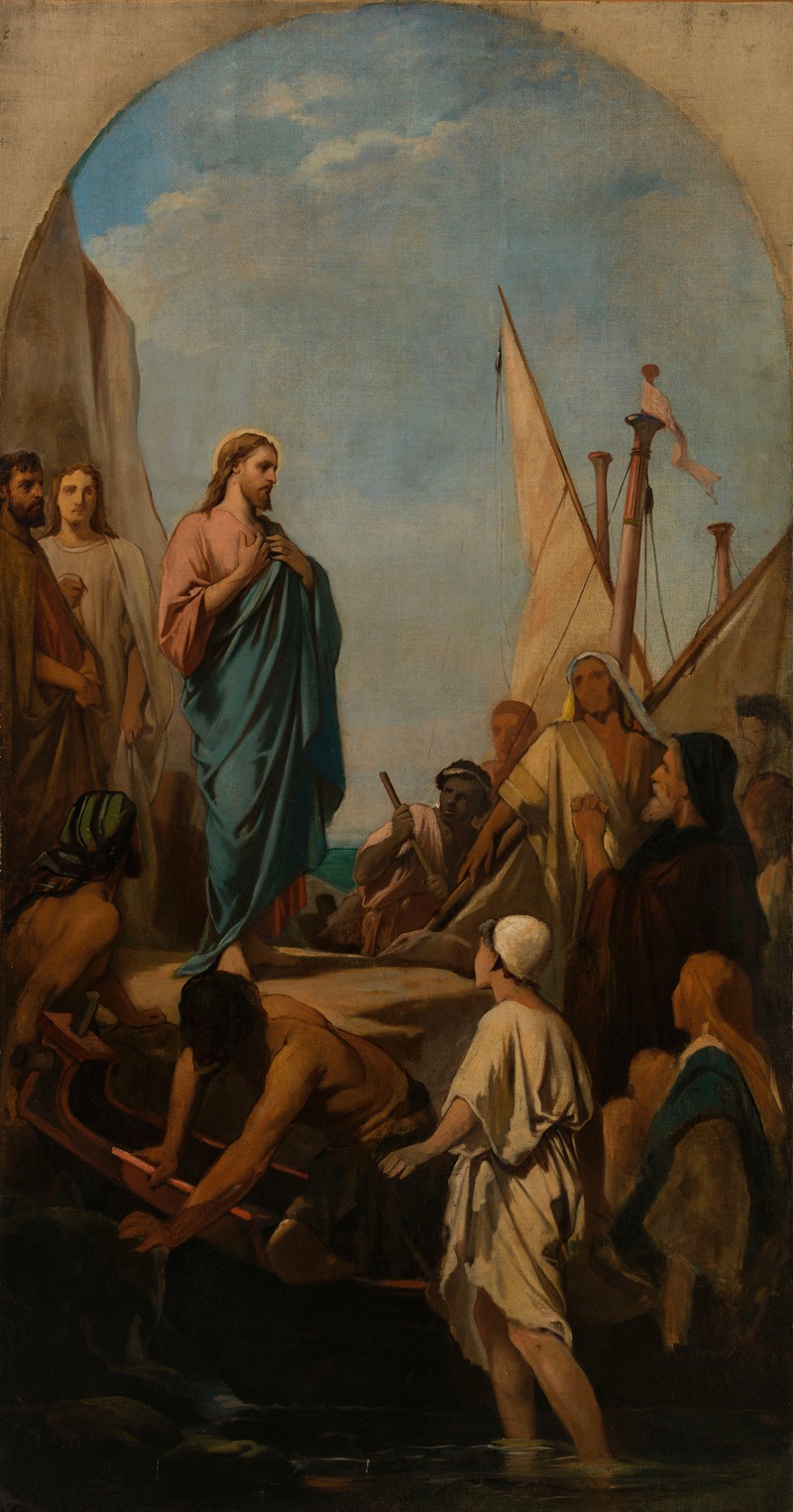 Camille Chazal - Christ preaching