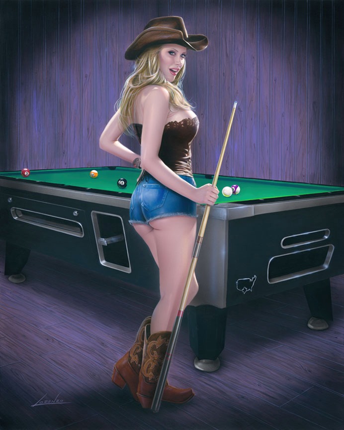 Rack'em Up by Artvee