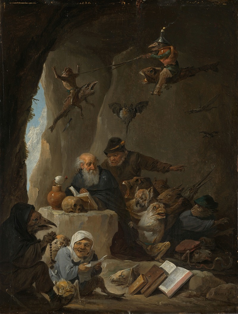 David Teniers The Younger - The Temptation of St Anthony