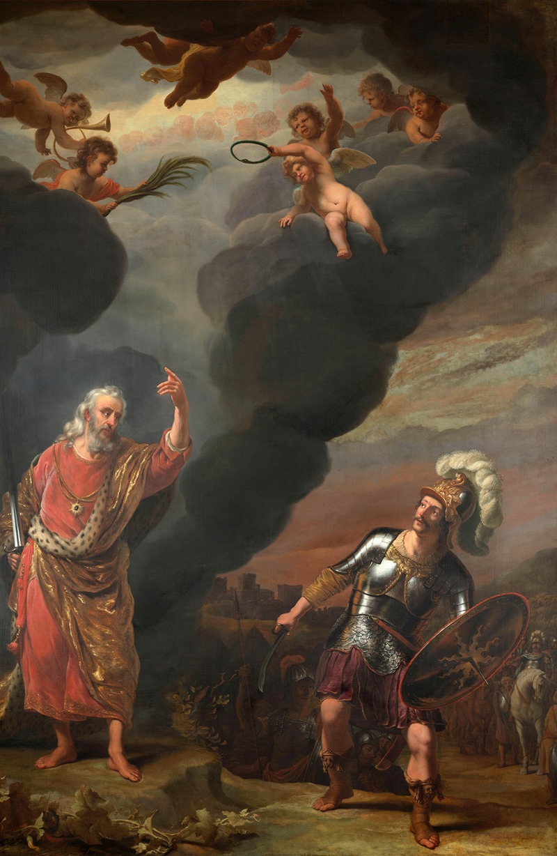 Ferdinand Bol - The Captain of God’s Army Appearing to Joshua