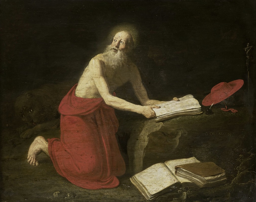 Gerrit de Haen - St Jerome