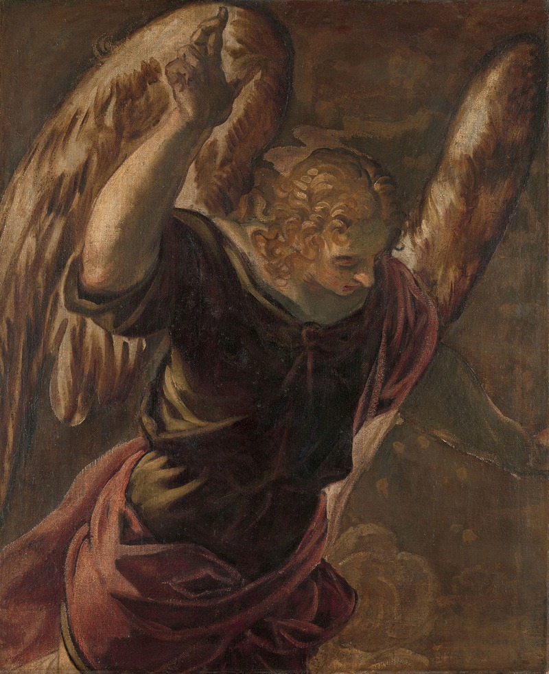 Jacopo Tintoretto - Angel from the Annunciation to the Virgin