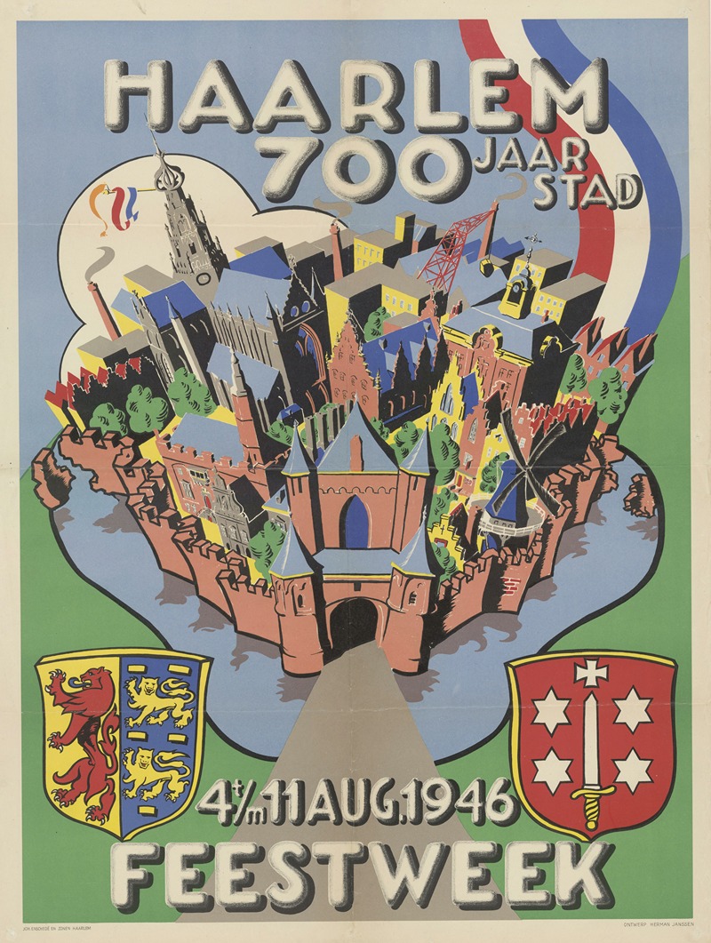 Herman H. Janssen - Haarlem 700 jaar stad – feestweek