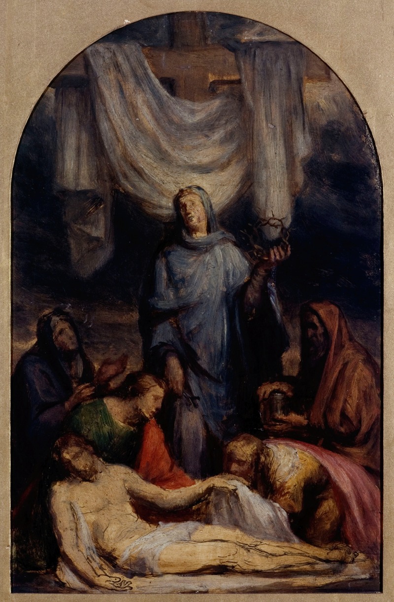 Sébastien Melchior Cornu - Le Christ descendu de la Croix