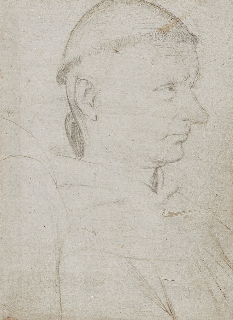 Hans Holbein The Elder - Portrait of a monk