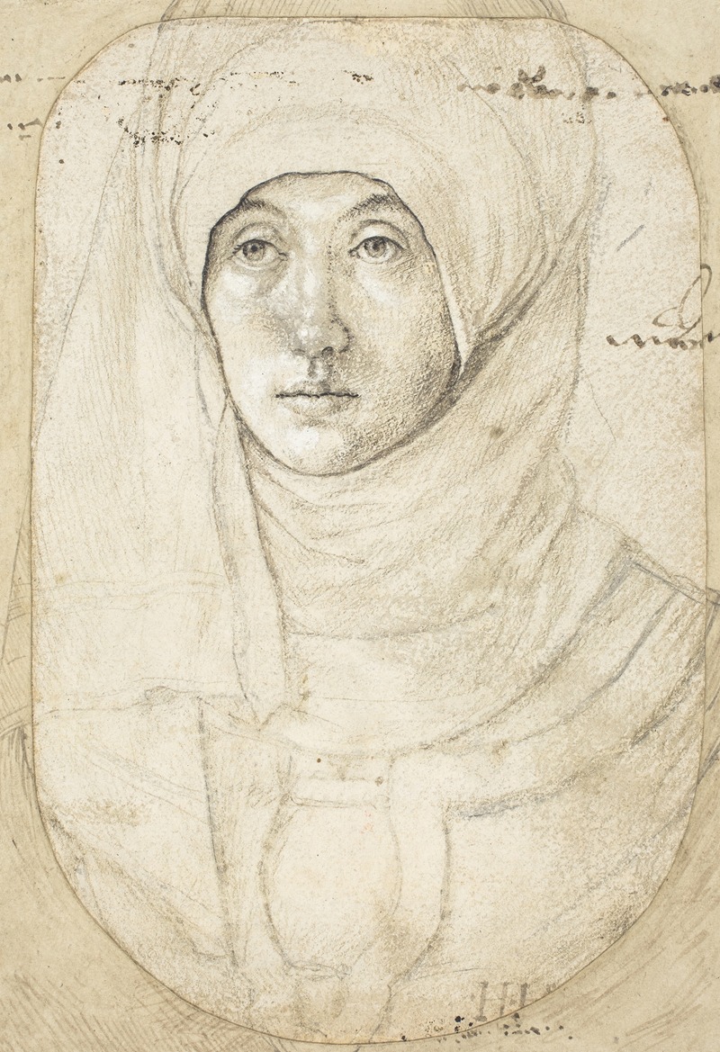 Hans Holbein The Elder - Portrait of a Woman (recto)