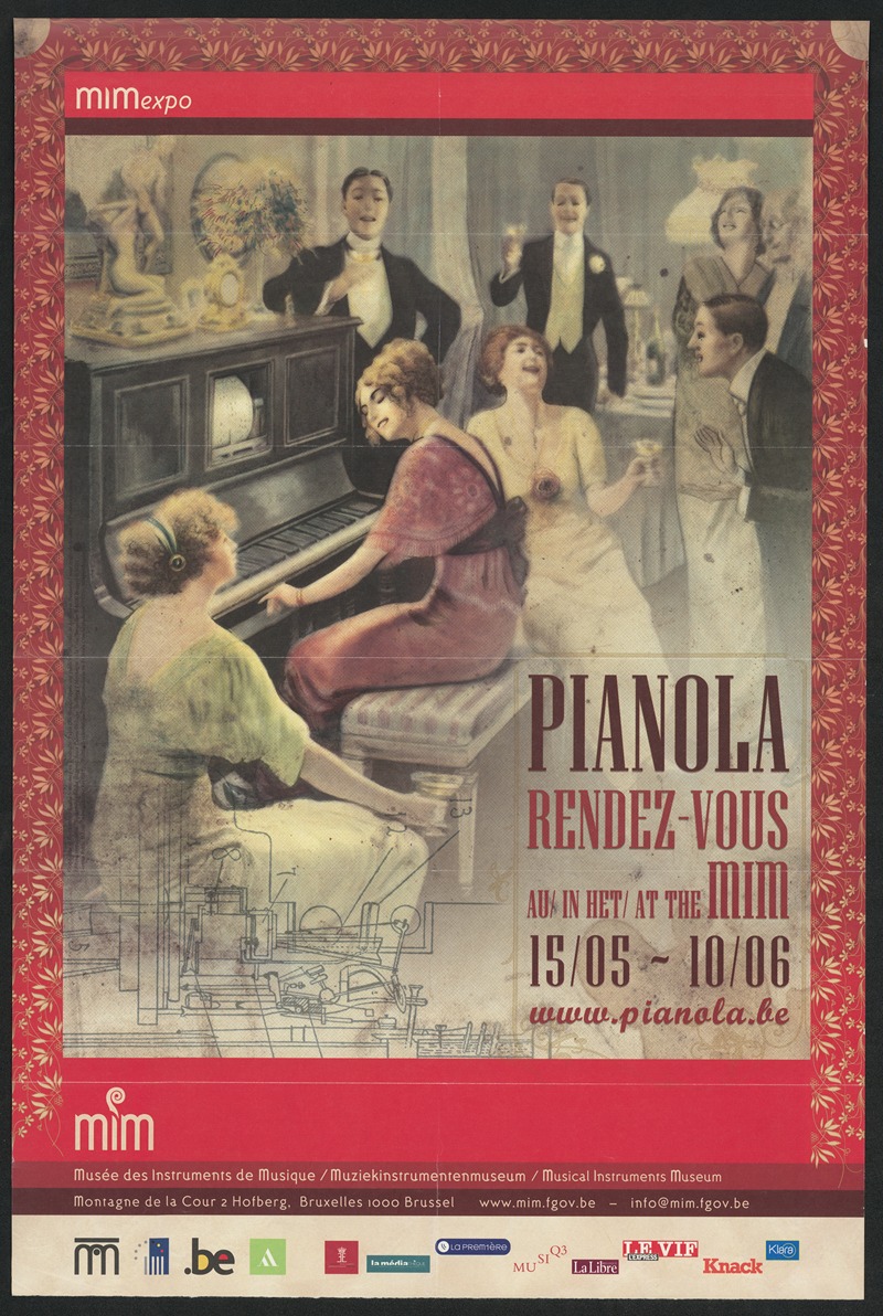 Muziekinstrumentenmuseum - Pianola Rendez Vous au;in het;at the MIM