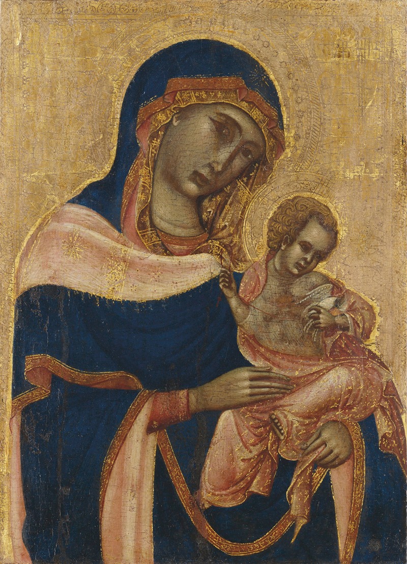 Master of the Sterbini Diptych - The Madonna and Child