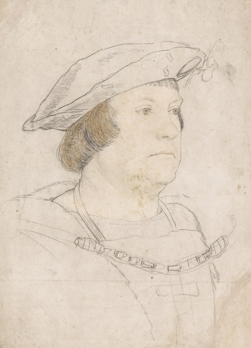 Hans Holbein The Younger - Portrair of an unknown Englishman