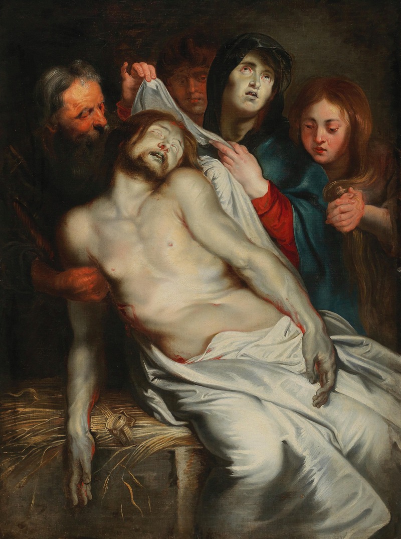Follower of Peter Paul Rubens - The Lamentation of Christ